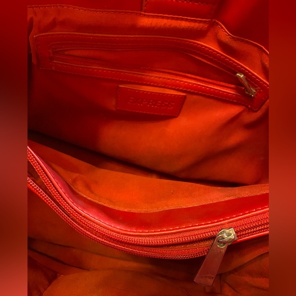 Express Women’s Red Purse with Spacious Sections - Picture 7 of 13